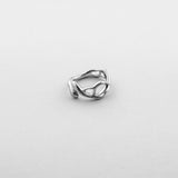 Brooklyn - Minimalist and Unique Sterling Silver Ring - Pearlorious Jewellery