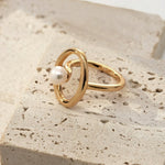 Eleanor - Classic Pearl Rings - Pearlorious Jewellery
