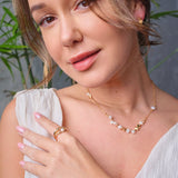 Madeline - Sterling Silver and Freshwater Pearl Necklace - Pearlorious Jewellery