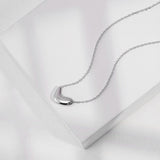 Mila - Minimalist Sterling Silver Necklace - Pearlorious Jewellery